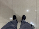 百麗明星同款潮搭馬丁靴秋冬新款舒適牛皮厚底短靴戶外休閑靴8NB01DD4 【侯明昊同款】黑色-單里 41 (255mm) 曬單實拍圖