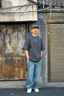 樂(lè )著(zhù)LEZORA LVH*M供應商日本岡山KUROKI vintage淺藍彎刀牛仔褲男 藍色 32 曬單實(shí)拍圖