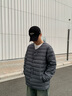 波司登（BOSIDENG）25年新款輕薄羽絨服男短款90絨V領(lǐng)內(nèi)膽保暖內(nèi)搭短外套B250130003 幻影灰8243-25-格雷系 2XL 190/108A 體重約170-180斤 曬單實(shí)拍圖