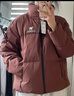 駱駝女裝短款羽絨服冬新款防潑水加厚保暖羽絨面包服 曬單實(shí)拍圖