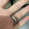 老銀匠銀戒指女999純銀光面素圈簡(jiǎn)約小眾設計輕奢足銀情侶對戒生日禮物 4mm寬 20號 閉口 曬單實(shí)拍圖