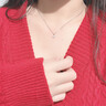 范嘉倫（VanCalen）項(xiàng)鏈女高端輕奢簡(jiǎn)約通勤日常款輕奢高級(jí)感鎖骨鏈 鋯石水滴項(xiàng)鏈  通體S925銀 曬單實(shí)拍圖