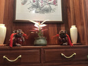 莫尼森  MOREISAN天然玉石貔貅擺件客廳辦公室玄關(guān)酒柜裝飾品擺件公司喬遷開(kāi)業(yè)禮物 虎皮青玉小號(hào)一對(duì)送胡桃木底座 曬單實(shí)拍圖