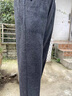 俞兆林（YUZHAOLIN）媽媽褲子女春秋冬加絨寬松直筒奶奶褲中老年人女褲老太太外穿長(cháng)褲 卡其（春秋不加絨） XL  (建議80-105斤） 曬單實(shí)拍圖