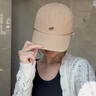 川玖田一帽子男尖貨高品質(zhì)可愛(ài)小狐貍刺繡棒球帽女春夏韓版鴨舌帽全棉軟頂 卡其色 曬單實(shí)拍圖