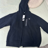 Calvin Klein CK男裝 男子拉鏈衛(wèi)衣  寬松刺繡小標(biāo)開衫衛(wèi)衣 純棉上衣男 黑色 S 曬單實(shí)拍圖