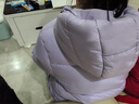 笛莎童裝女童羽絨服2025年冬季中長(cháng)款多色連帽羽絨服 夢(mèng)幻紫 165 曬單實(shí)拍圖