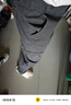柏銘臣牛仔褲男春秋季美式復(fù)古水洗做舊長(zhǎng)褲寬松直筒工裝通勤休閑褲子男 灰色 L 【建議110-125斤】 曬單實(shí)拍圖