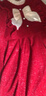 皮爾卡丹（pierre cardin）女童公主裙秋季兒童時(shí)髦長(cháng)袖連衣裙小女孩生日禮服長(cháng)裙冬加絨裙子 Q132酒紅色【不加絨】 160cm 曬單實(shí)拍圖