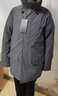 君羽戶外羽絨服男中長款24新品800蓬白鵝絨加厚保暖連帽工裝鵝絨服 曜石灰 XL 推薦156-170斤 曬單實拍圖
