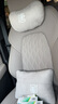 泰羅浩25款比亞迪唐DMI專(zhuān)用頭枕腰靠榮耀版EV汽車(chē)用品車(chē)內飾護頸枕裝飾 【麂皮絨】頭枕+腰靠 灰色 2套 比亞迪唐專(zhuān)用 曬單實(shí)拍圖