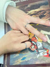 禾昔（HEXI）莫比烏斯情侶項鏈足銀999戒指吊墜一對送男女友情人節(jié)紀(jì)念日禮物 莫比烏斯項鏈情侶款一對 曬單實拍圖