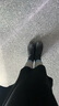 KeepOnesize無尺碼裸感高腰瑜伽褲提臀加絨高彈秋冬緊身褲 深灰色 曬單實拍圖