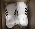 adidas adiFOM SUPERSTAR MULE拖鞋廚師鞋穆勒鞋阿迪達(dá)斯三葉草   白/黑   38 曬單實(shí)拍圖