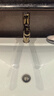 科勒（KOHLER）水龍頭洗臉盆洗手面盆水龍頭衛(wèi)生間抽拉式冷熱水龍頭33070/33069 賓戈丨上下雙出水【法蘭金】 曬單實(shí)拍圖