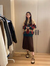 DJVT日本真皮厚底增高百搭勃肯鞋女2025春夏女款外穿拖鞋包頭拖鞋半拖 米色 35 曬單實(shí)拍圖