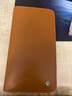 蘭里斯卡雙手機(jī)收納包適用蘋(píng)果iphone華為小米vivo真皮保護(hù)套牛皮手拿錢(qián)包 2024升級(jí)真皮款【拿鐵棕】 曬單實(shí)拍圖