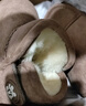 巴布豆巴布豆童鞋女寶寶冬季加絨靴子新款雪地靴男童輕便保暖二棉鞋 咖啡棕 25 適合腳長(cháng)14.5cm 曬單實(shí)拍圖