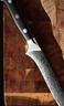 冠（Grand Sharp Art of knife）剔骨分割刀殺豬殺牛殺羊屠宰專用刀大馬士革鋼刀家用切火腿刀鋒利 專業(yè)剔骨割肉刀 曬單實(shí)拍圖
