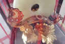 莫尼森  MOREISAN金箔玉如意擺件工藝品家居客廳裝飾品擺件退休紀念品喬遷新居禮品 平安如意-牡丹富貴 曬單實拍圖