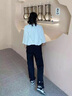 QGF登山?jīng)_鋒褲女防水防風(fēng)加絨褲子春秋運(yùn)動(dòng)褲寬松直筒休閑闊腿工裝褲 黑色常規(guī) M 曬單實(shí)拍圖