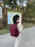 MYD背包女2026新款雙肩包書(shū)包女生大學(xué)生高中生輕便旅行大容量旅行包 酒紅色（M碼） 曬單實(shí)拍圖