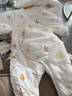 童泰新生嬰兒衣服連體衣夾棉秋冬季0-6月初生寶寶純棉加厚哈衣爬服 黃色暖陽(yáng) 59cm (建議1-3個(gè)月身高55-60cm) 曬單實(shí)拍圖