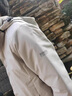 真維斯（Jeanswest）王一博代言加絨沖鋒棉服男冬季新款加厚保暖羽面包絨棉衣外套 灰色【加絨加厚】 XL 曬單實拍圖