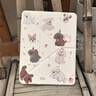 崇尚美iPad2024新款保護(hù)套Pro11英寸3+Y型折疊air6帶筆槽10.2寸9代磁吸卡通殼mini7防摔iPad10防彎保護(hù)殼 3+Y型多角度支撐【碎花狗狗Y】帶磁吸/帶筆槽 iPadPro20 曬單實(shí)拍圖
