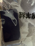 夏娃的色彩秋冬100%羊毛圍巾男女通用羊絨圍巾女禮盒情侶款圍脖情人節(jié)禮物 淺藍(lán)白格 180*32cm 曬單實(shí)拍圖