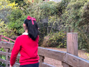 Teenie Weenie Kids小熊童裝25新年款女童可愛卡通娃娃領(lǐng)加絨衛(wèi)衣 紅色 160 cm 曬單實(shí)拍圖