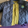 巴厘小豬（BALIPIG）兒童棉服套裝冬季加厚男童新年服加絨保暖棉衣寶寶兩件套女童冬裝 尼加拉藍(lán) 100 曬單實(shí)拍圖