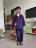 芬騰兒童睡衣男法蘭絨卡通秋冬翻領男童睡衣家居服Q9984741076 曬單實拍圖