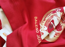 班尼路兒童紅色衛(wèi)衣冬季加絨男女童拜年服新年衣服中大童本命年冬裝上衣 曬單實拍圖