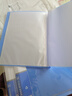 A4加厚資料冊(cè)活頁(yè)文件夾透明插頁(yè)袋檔案冊(cè)多層樂(lè)普文件夾辦公用品 推薦3本裝（加厚資料冊(cè)） 30頁(yè) 曬單實(shí)拍圖