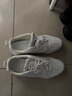 啄木鳥(niǎo)真皮軟底網(wǎng)面透氣輕便小白鞋網(wǎng)鞋女2025春秋季薄款運動(dòng)跑步休閑鞋 米白色【皮面款】 40 【尺碼偏小】 曬單實(shí)拍圖