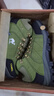 駱駝動(dòng)感斷碼冬季駱駝男鞋真皮加絨保暖高幫登山鞋防水戶(hù)外運動(dòng)大棉鞋 028軍綠色 45 曬單實(shí)拍圖