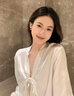 QPQK紅色朱砂耳夾女無耳洞輕奢氣質(zhì)耳環(huán)2024年新款爆款高級感玄學(xué)耳釘 深紅朱砂耳夾8mm 曬單實(shí)拍圖