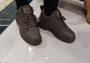 意爾康男鞋冬季加絨潮流復古英倫休閑鞋子男厚底工裝復古皮面馬丁靴 曬單實(shí)拍圖