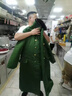 AETEL 軍綠棉大衣男冬季長款加厚防寒東北勞保棉襖保安棉服棉衣做logo 曬單實(shí)拍圖