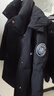 雪中飛【男女同款】羽絨服女士長款連帽可脫卸保暖工裝輕戶外運動羽絨衣 曬單實拍圖