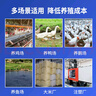 不銹鋼飼料攪拌機種子包衣肥料混合拌藥顆粒干濕兩用養(yǎng)殖場拌料機 200公斤220V(兩相電) 皮帶傳動（無蓋） 曬單實拍圖