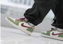 NIKE耐克Air Jordan 1 Low AJ1龍年白綠 男子低幫休閑板鞋 FN3727-100 41 曬單實拍圖