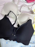 莫代爾哺乳內(nèi)衣女防下垂聚攏產(chǎn)后喂奶孕婦懷孕期專用收副乳前開扣文胸罩 灰藍(lán)色 38/85BC通杯 曬單實(shí)拍圖