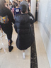 阿迪達(dá)斯（adidas）童裝24冬新款男女小童連帽長款保暖羽絨服 JI6239黑 曬單實拍圖