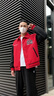 森馬（Semir）夾克男三防防風(fēng)外套2025春季撞色繡花棒球服情侶時(shí)尚109125108201 曬單實(shí)拍圖
