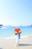 JIOESC漸變吊帶裙海邊沙灘裙夏天長裙仙氣飄飄穿搭度假連衣裙夏季新款 淺藍色吊帶裙【吊帶可調(diào)節(jié)】 均碼 建議95-120左右 曬單實拍圖