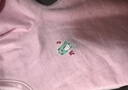 寶娜斯（BONAS）兒童保暖內(nèi)衣套裝山羊絨桑蠶絲德雙面絨磨毛男女童中大童秋衣秋褲 山羊絨蠶絲恐龍粉色 均碼 150cm 曬單實(shí)拍圖