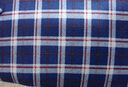 立蒙冬季男士保暖襯衫加絨加厚長(cháng)袖格子襯衣中年爸爸裝 310藍黃格4XL 曬單實(shí)拍圖