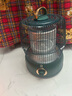 容聲（RONGSHENG）小太陽家用桌下鳥籠式取暖器節(jié)能小型電暖器宿舍辦公室速熱烤火爐暖腳神器 【墨綠】兩檔開關(guān) 曬單實(shí)拍圖